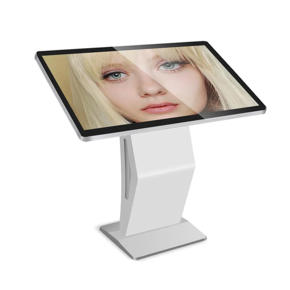 Pantalla LCD HD de 32 43 55 pulgadas Android Interactive Tablet Pantalla táctil Video Signage Kiosk con Stand de Piso Kiosk