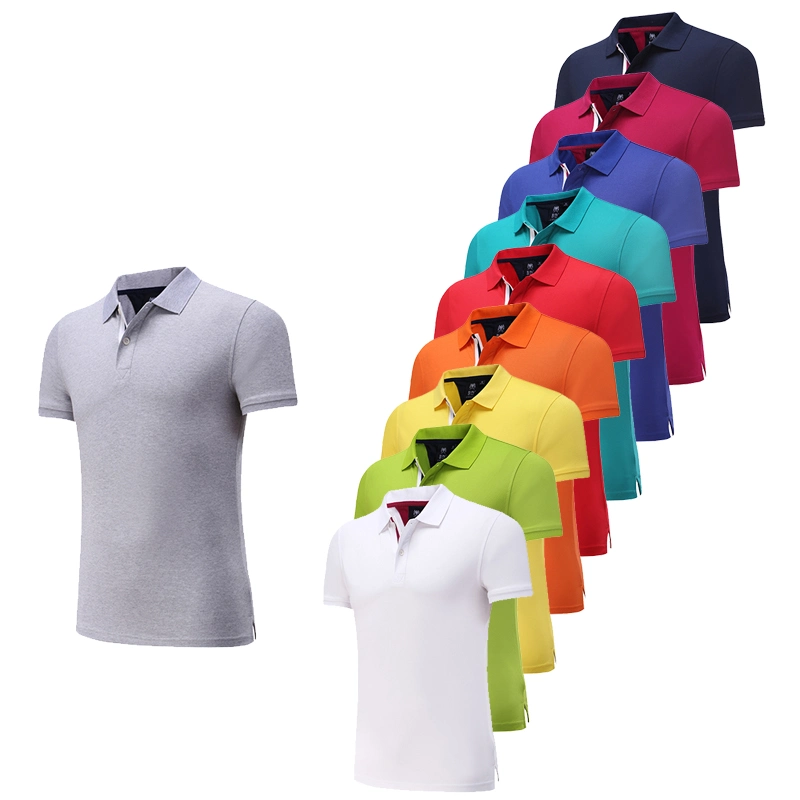 Men Sweatshirts Fitness Gym Sportswear Men Athletic Polo T Shirt Dry Fit Golf Shirt