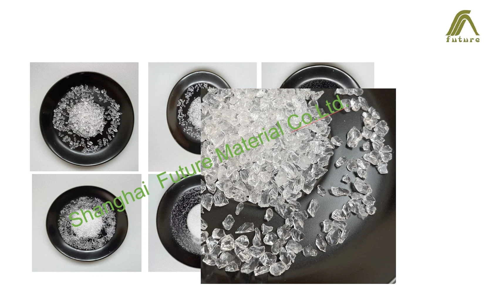 Fused Silica High Purity Silica Sand Sio2>99.85% 10-20mesh