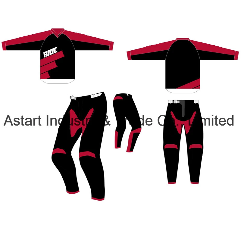 ملابس رياضية مخصصة عالية المستوى من نوع Mx Jersey/Pant Motocross