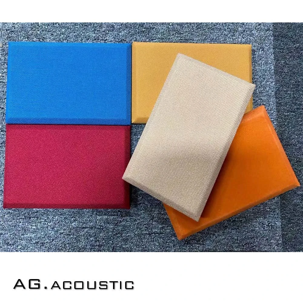 AG. Conseil décoratifs tissu acoustique de panneaux muraux enveloppé matériel acoustique