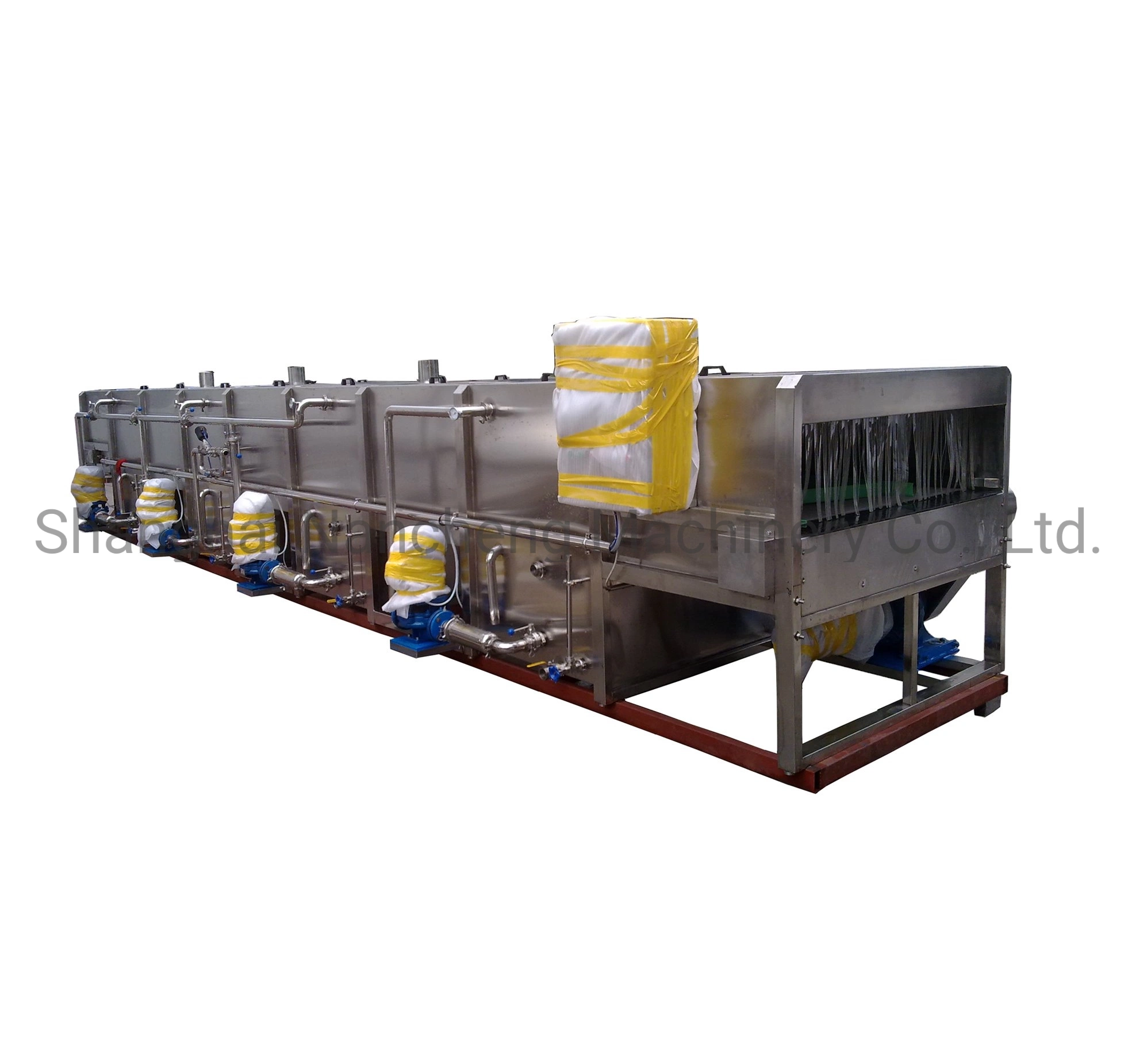 Stainless Steel Bottle Cooling Tunnel Pasteuriser with World Famous Electrical Compoments