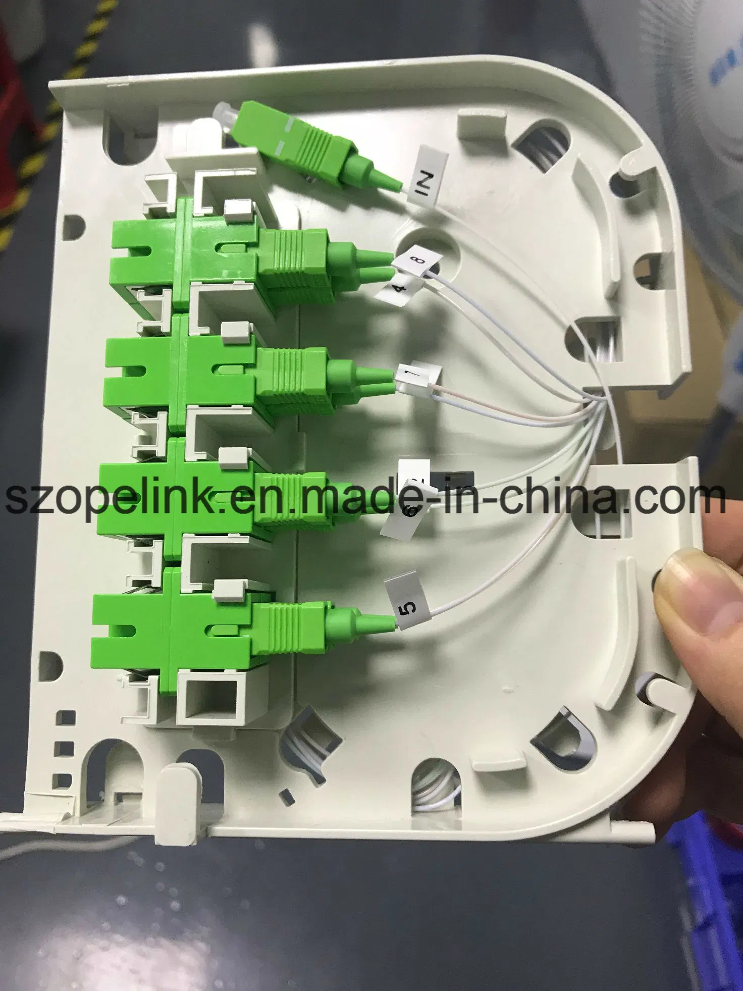 FTTH Products, Passive Optical Points Wiring Special Fiber Optic Cable Terminal Box;