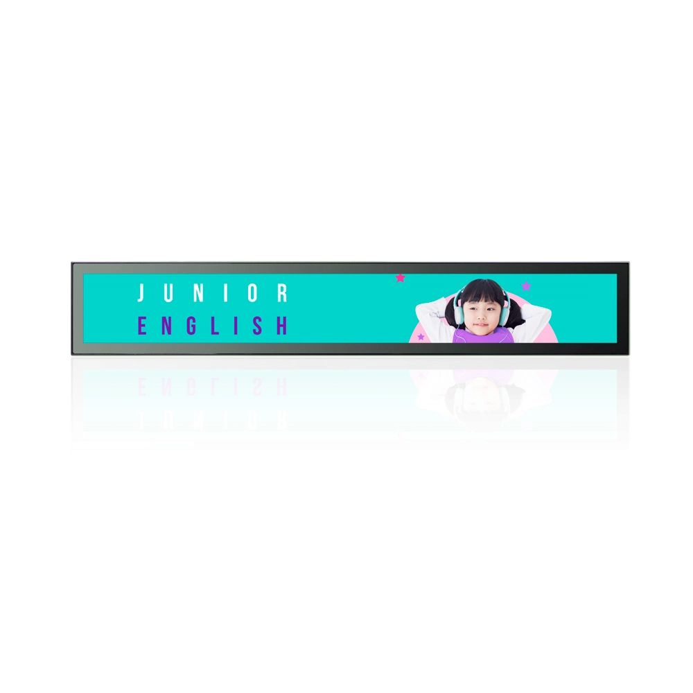 42 Inch High Brightness Video Shelf Indoor Retail Price Tag Digital LCD Shelf Display