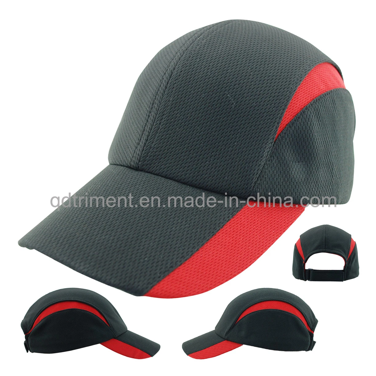 Protection de la sécurité tissu 100 % polyester Sports travail Baseball Cap (TMB0682-1)