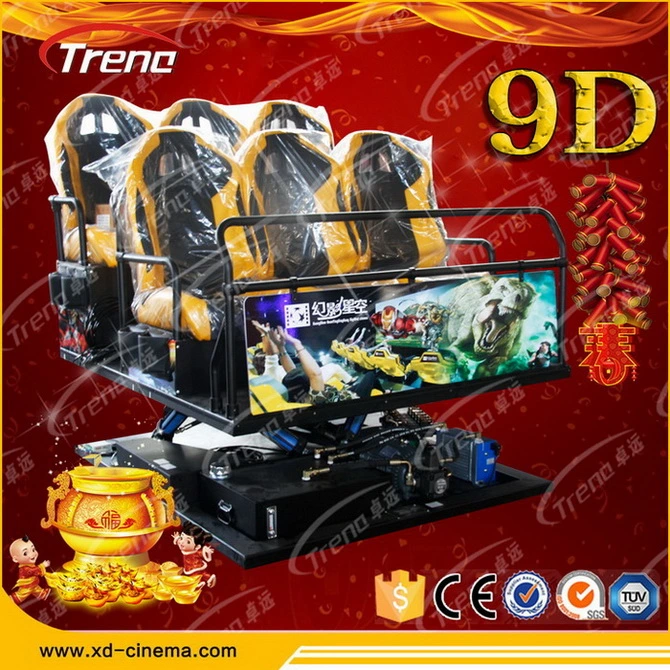 Best Interactive Family Fun 7D 9d Cinema Equipment