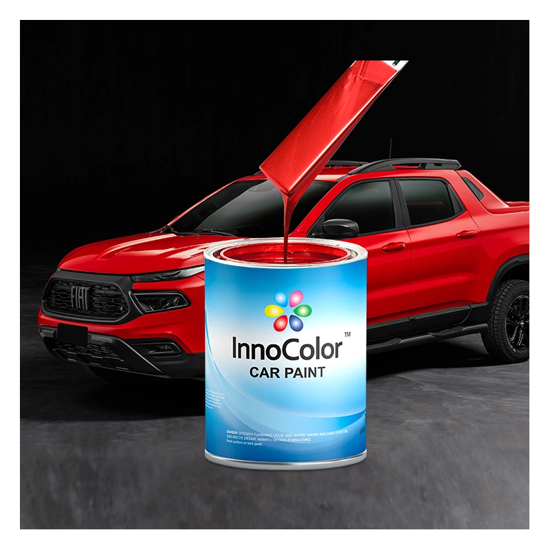 Innocolor Auto Body Car Paint 1K Basecoat Pearl Colors Crystal Coating Automotive Spray Metallic Silver Car Paint