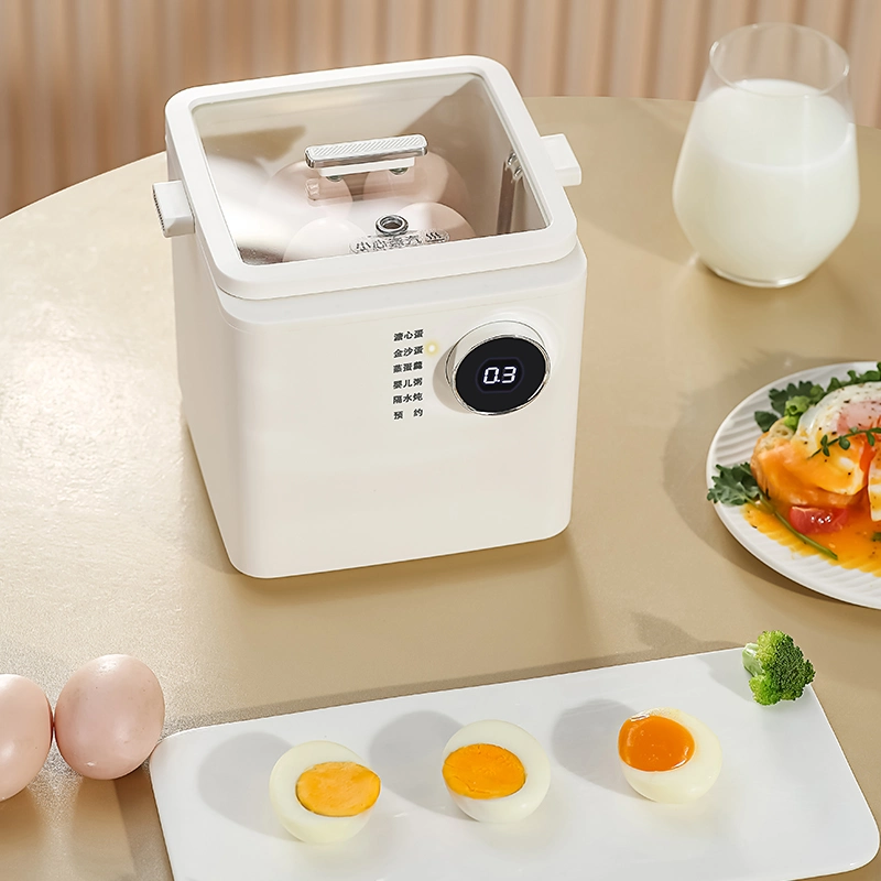 a Non Stick Breakfast Egg Steamer Capable of Boiling Four Eggs