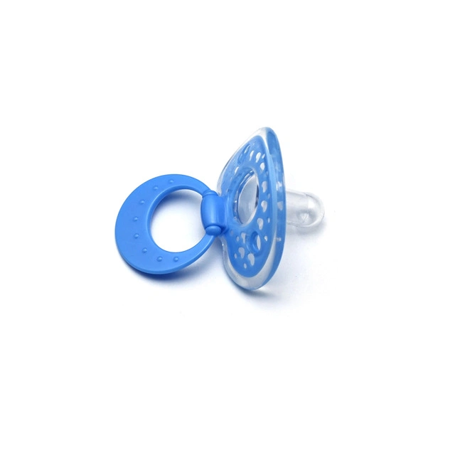 Baby Nipple Silicone-Coated Orthodontic Pacifier with Handle