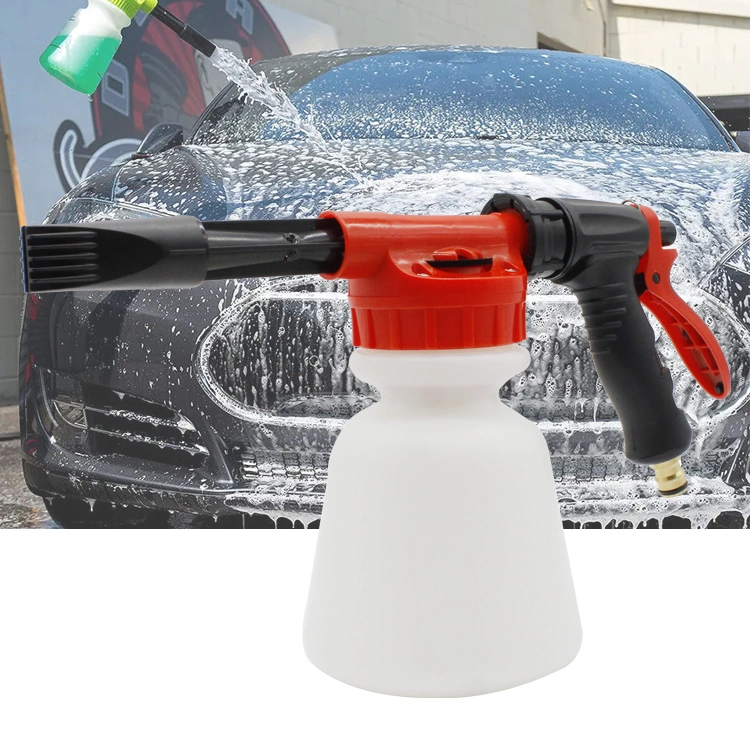 Car Wash Accessories Windshield Window Squeegee Car Dust Remove Garden Hose Blaster Foam Wash Gun for Truck Cleaning