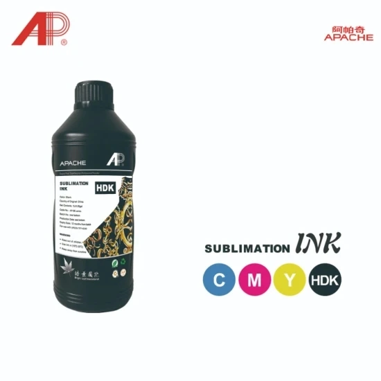 Apache Impressora de Tinta Digital para Tecidos Eco Solvente Cmyk Tinta de Sublimação