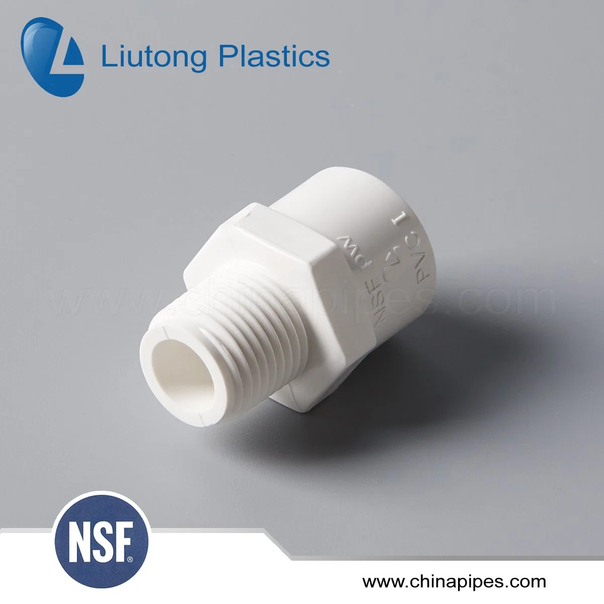 ASTM Sch40 Plastic (UPVC) Pipe Fittings in ASTM-D-2466 Standad for Supply Water (ELBOW, TEE, SOCKET, REDUCING BUSH, etc.)