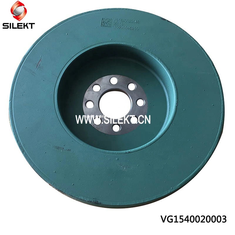 Silicone Oil Shock Absorber Vg1540020003 Crankshaft Vibration Damper HOWO Euro 3 Truck Engine Parts