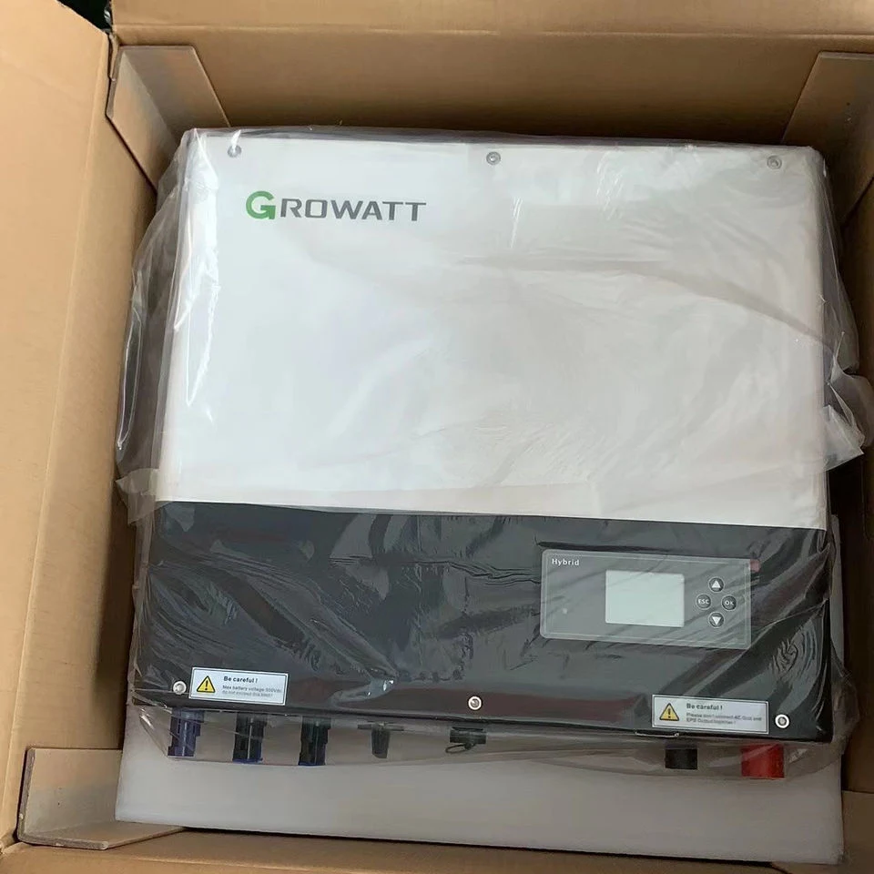 EU Stock Growatt 3kw 4kw 5kw 6kw Dual Mpp Tracker on Grid Solar Inverter with More Popular in Europe 5years Warranty