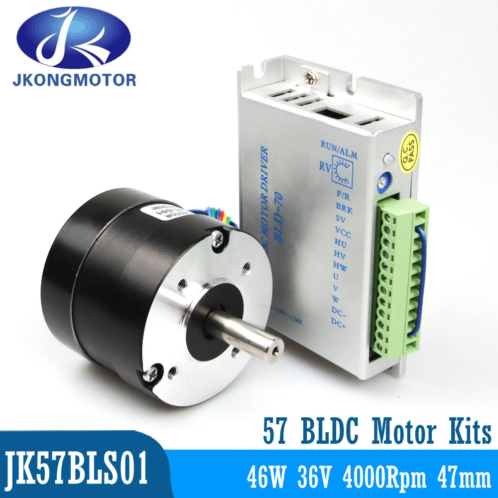 57mm Jk57bls 36V 4000rpm Inrunner Brushless DC Motor 3D Printed Brushless DC Motor