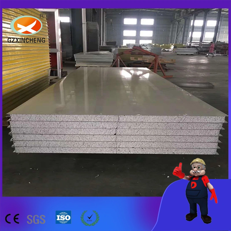 Clean Room Project Silicon Rock Sandwich Panels Board for Wall and Roof