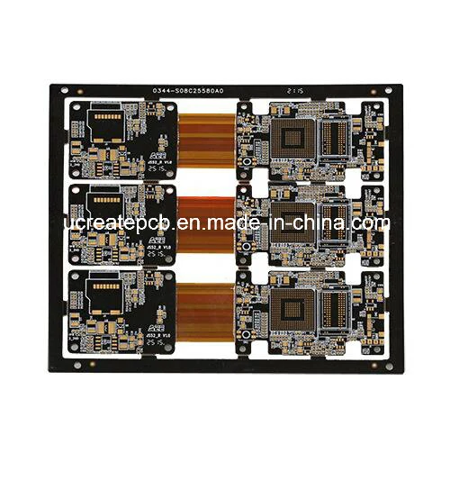 Placa FPC de PCB flexible de doble cara con buena calidad