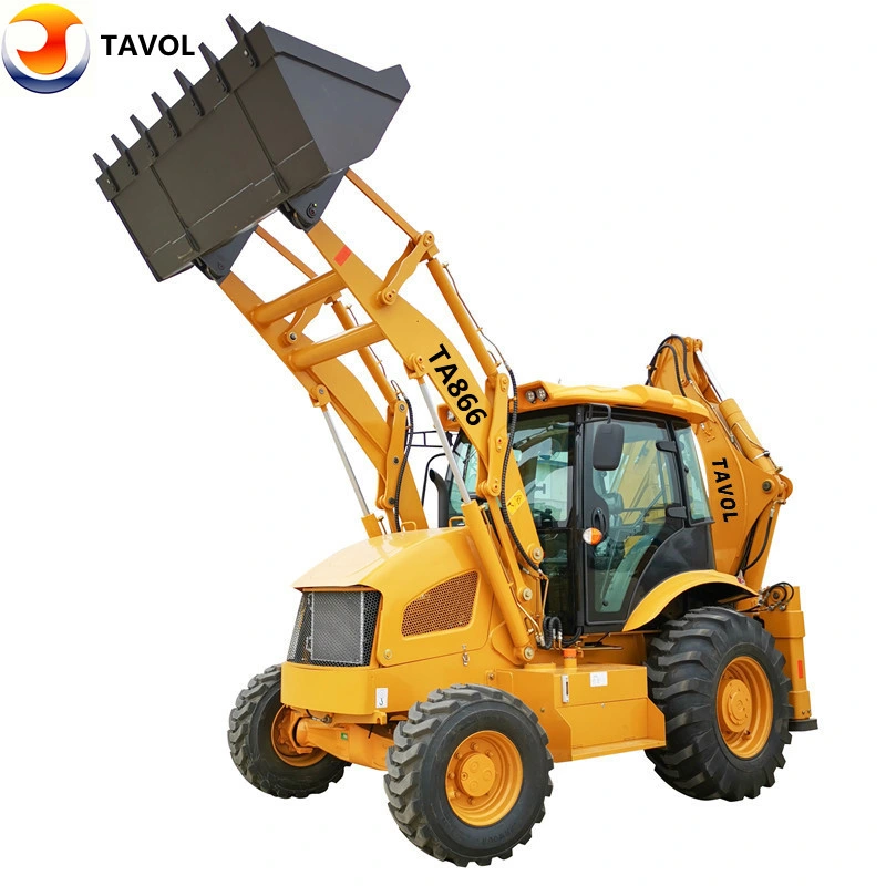 2 Ton 3ton Chinese New Ta Backhoe Wheel Loader with Excavator with Good Price