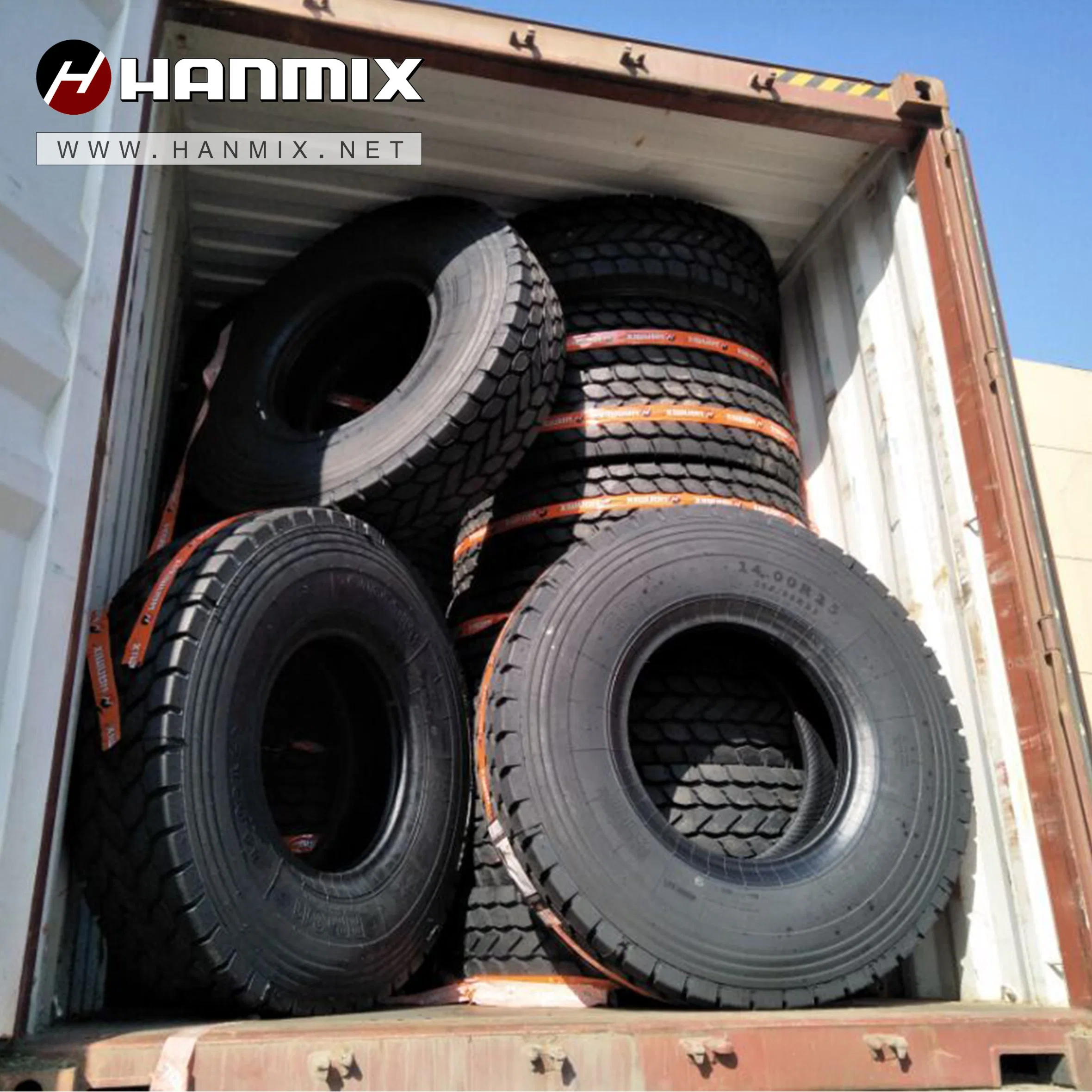 Off-The-Road Hanmix neumático radial de la agricultura Ind grúas, rescate de incendios de neumáticos neumáticos OTR E2/L2 E3/L3 E4/L4 14.00R24 14R25 16r25 OTR