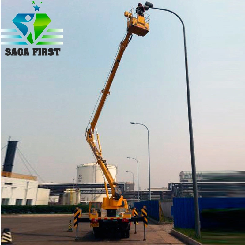 CE ISO Hydraulic Truck Mounted Aerial Tower Boom Lift