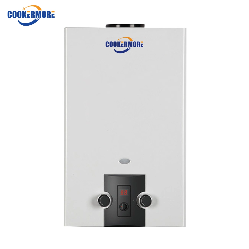 High Quality Combi Solar System Hot Steel Wall Stainless Hotel White Coating Instant LPG Calentador De Agua De Gas Boiler Gas Water Heater