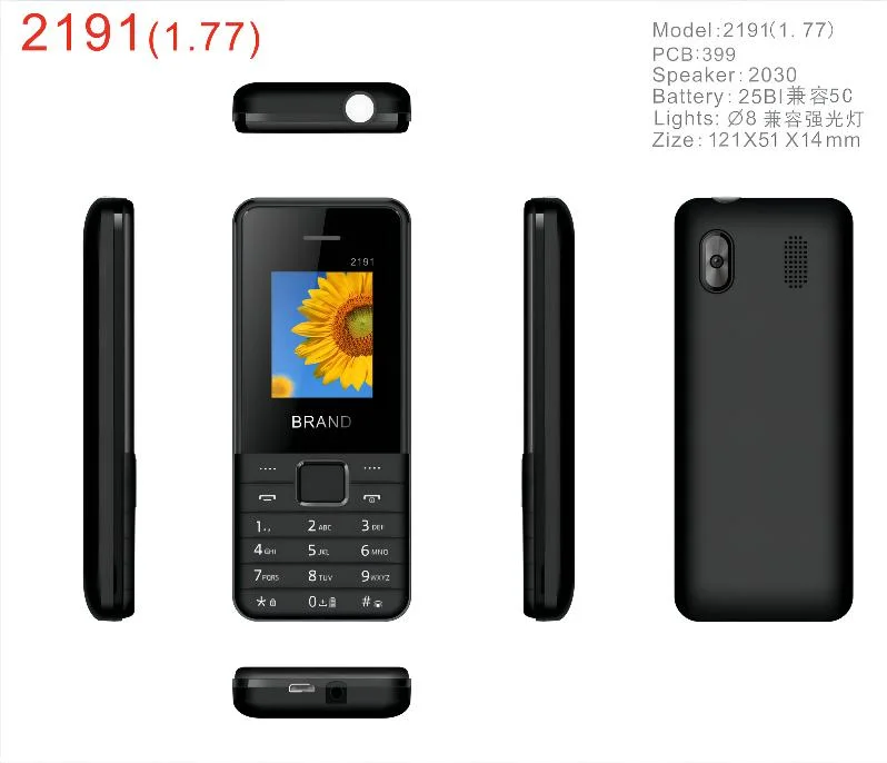 New Product Unique Model High quality/High cost performance 2g Mobile Keypad Phone Support Dual SIM Cards Standby Support OEM ODM