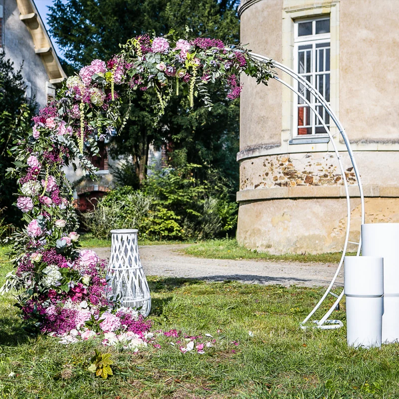 Arche de jardin en treillis pour les plantes grimpantes arches de mariage en plein air pour la cérémonie d'Arbor de jardin en métal noir jardin intérieur pour le parti de la décoration d'Arches