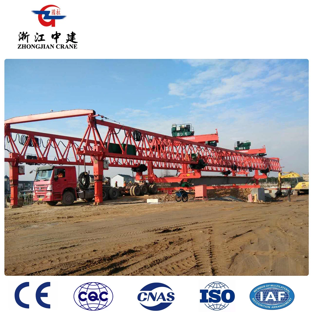 Jqgs 210t-40m Single Girder Beam Launcher for Bridge&Highway