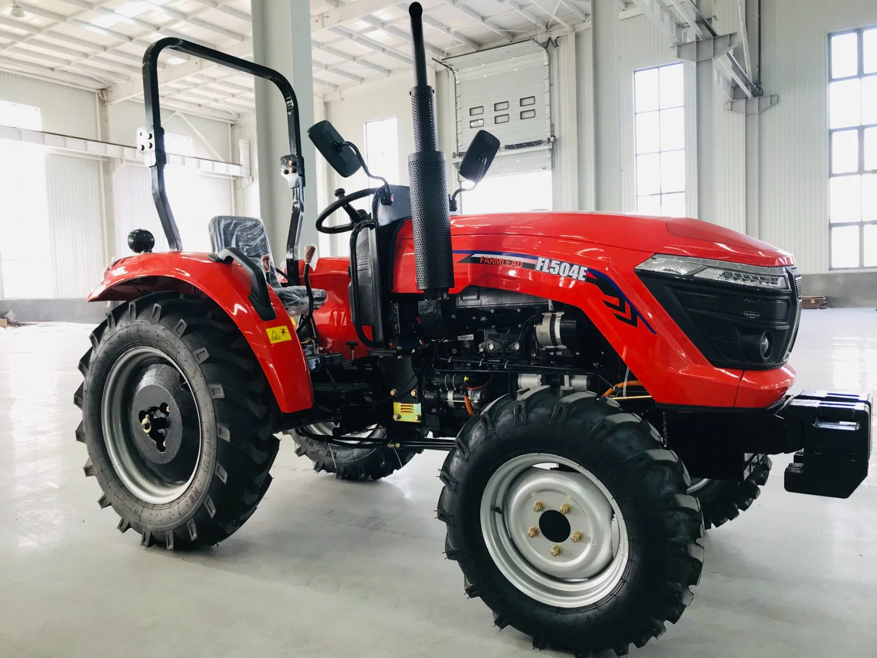 CE 45HP Farm Tractors with Power Tillers Agriculture Machine Like John Deere 4WD Wheel Mini Tractor with Rotary Cultivator Agricultural Machinery for Farm