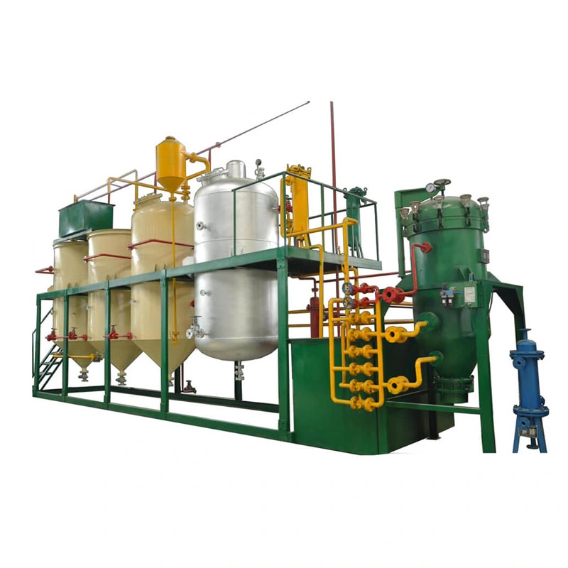 1-5 Ton/D Cooking Oil Refining Machine