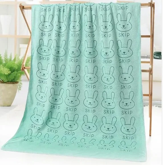 Gift Packing Organic Bamboo Microfiber Baby Wash Cloth Face Towel 10"X10"