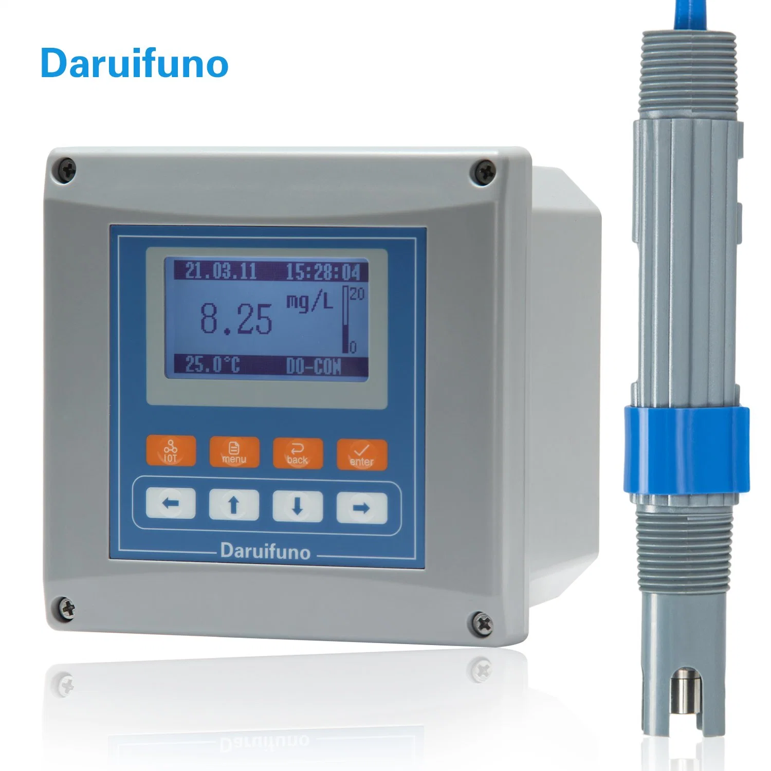 Digitales LCD-Display für gelösten Sauerstoff pH-Wert Redox/EC/. Cod/do-Analysator/Messgerät mit CE