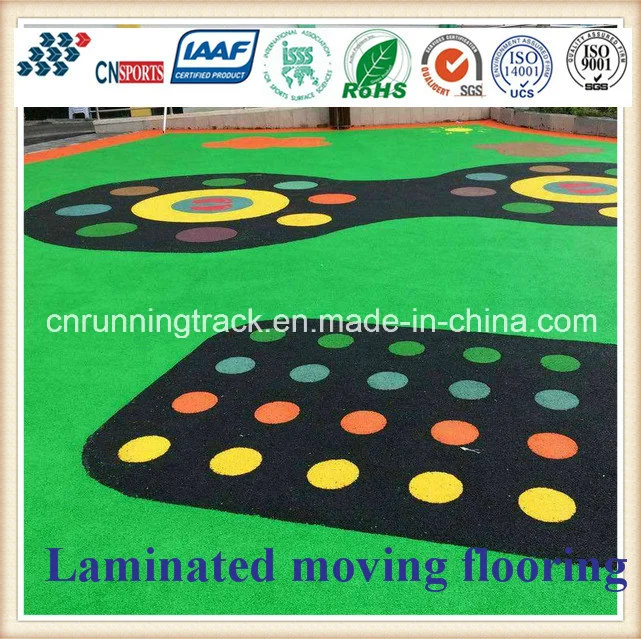 EPDM Rubber Flooring Granules Wet Pour Rubber for Outdoor Playground