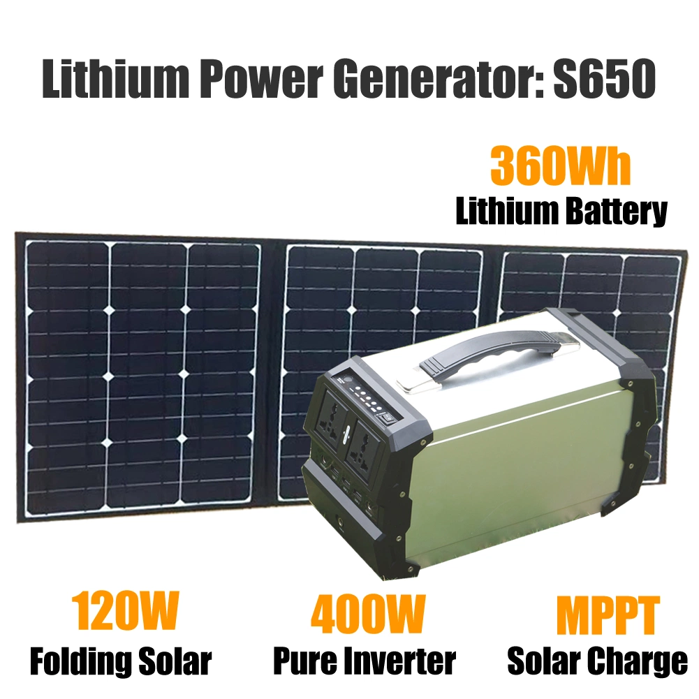 Multifunction Solar Generator Solar Power System Solar Charger Inverter