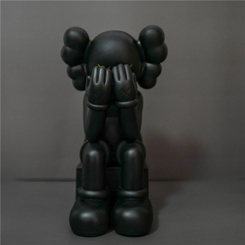 Plastic Kaws Toys Doll Companion Model Artwork Cartoon Character Home Desk Decoration