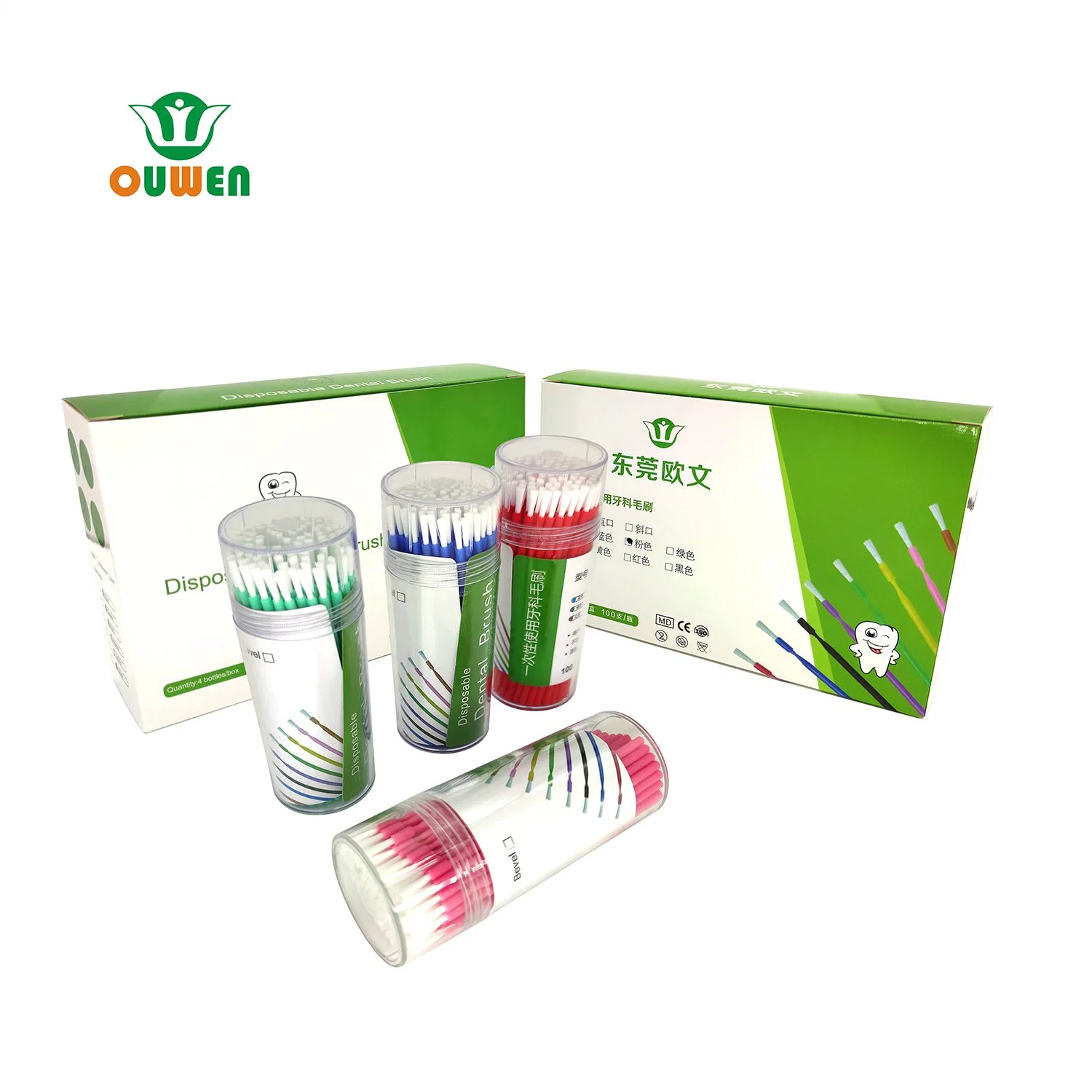 Factory Hot Selling Dental Products Disposable Dental Micro Brush for Oral Dental Brush Applicator