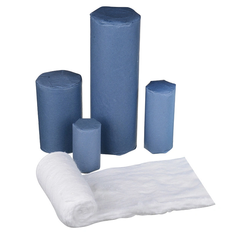 Rollo de algodón absorbente para uso médico/algodón absorbente para uso dental Color blanco