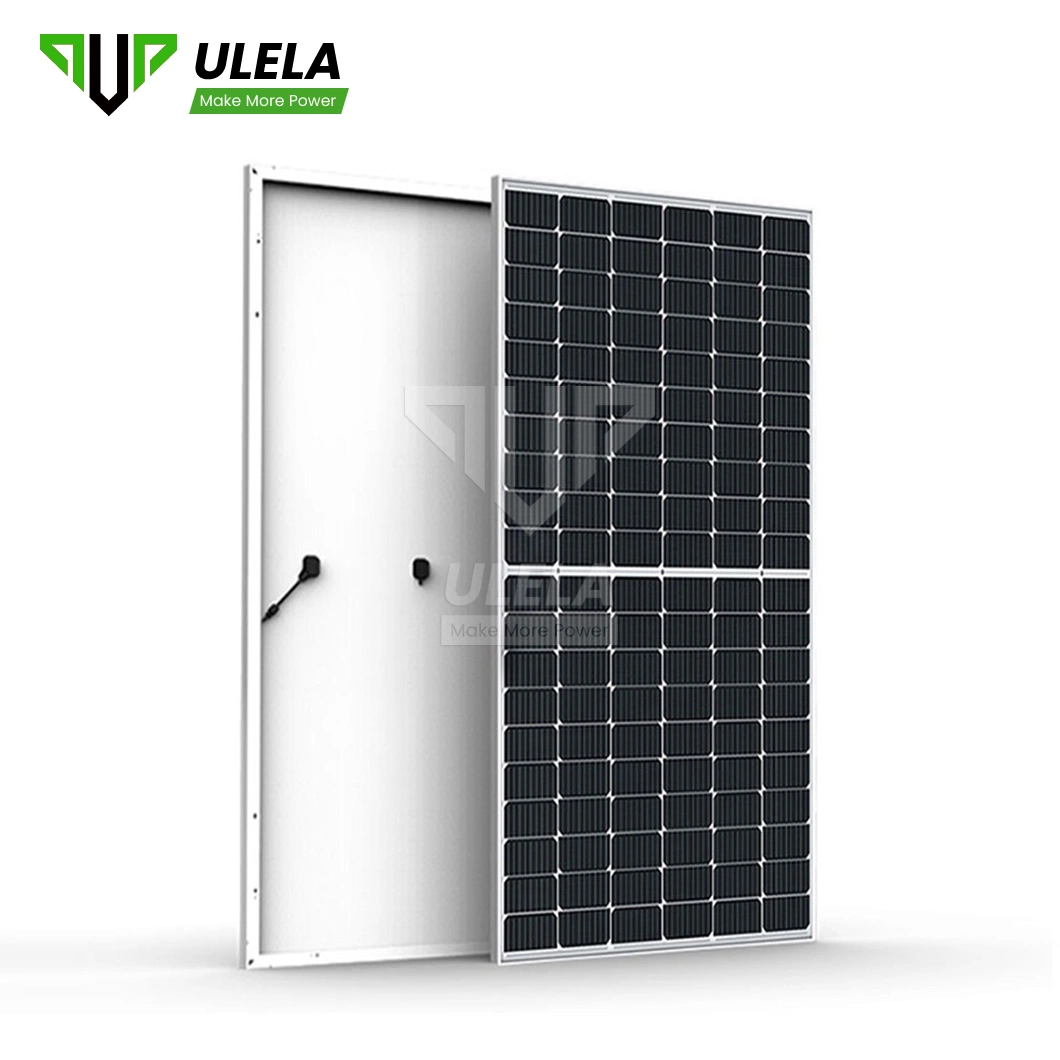 Ulela refroidissement de l'eau panneaux solaires grossiste ODM silicium monocristallin personnalisé Panneaux photovoltaïques solaires Chine panneau solaire mono 182 mm