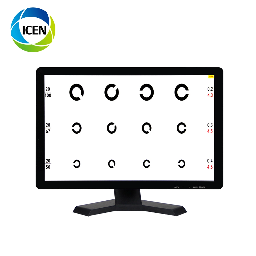 in-Vc5 Medical Ophthalmic Equipment Digital LED Eye Chart Visual Acuity Chart LCD