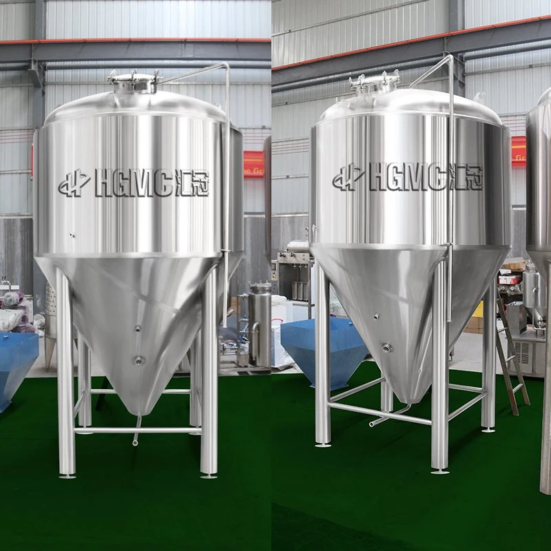 3000L 5000L Bierfermenter Edelstahl doppelt ummanteltes konisches Bier Fermentationsbehälter Für Fementer Brauerei