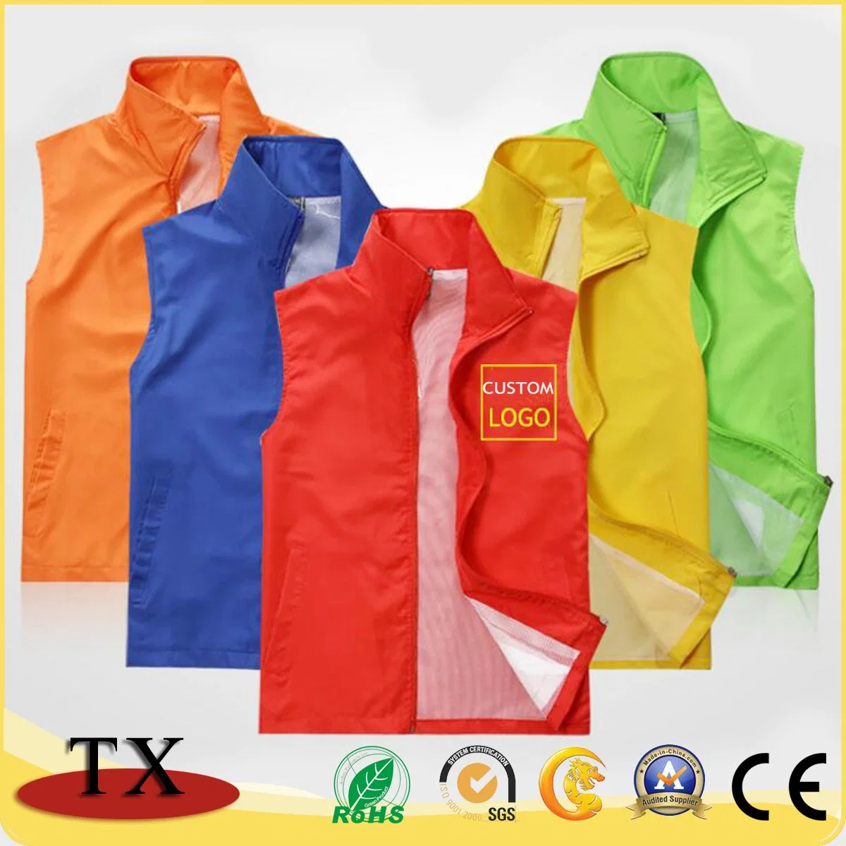 Promotional Advertising Cheap Competitive Sport Vest Coat