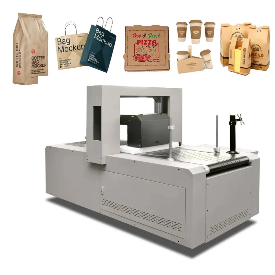 Factory Sale Single Pass Corrugated New Trend Box Paper Bag Digital Printing Printer HP