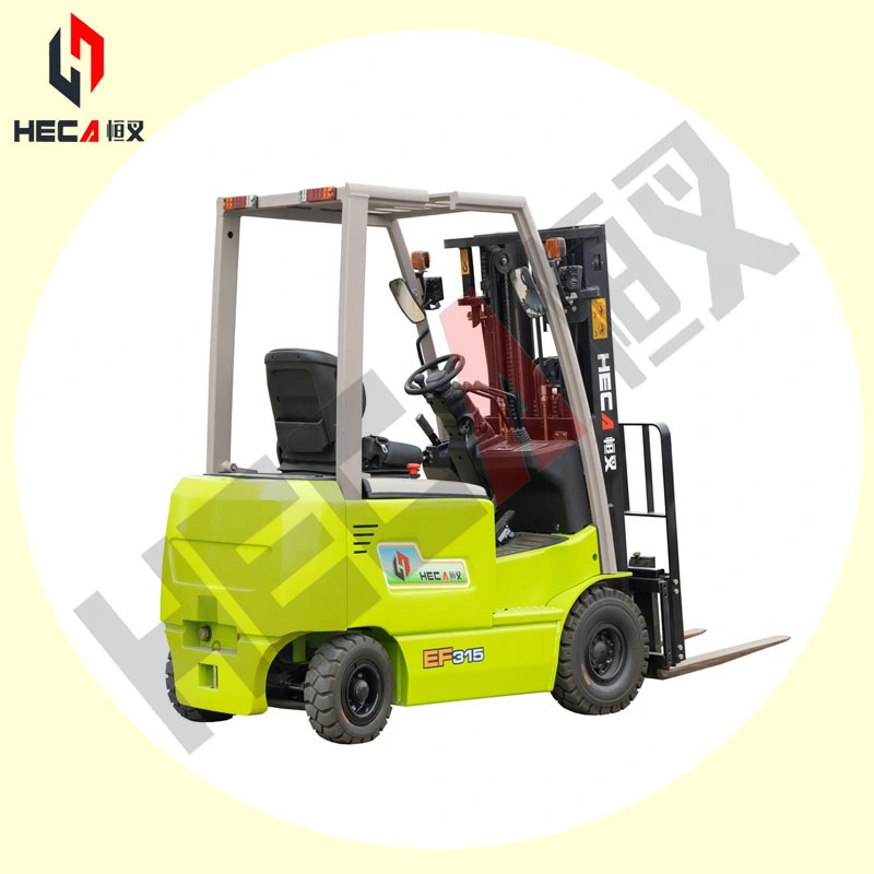 China Hot Sale 3-6m 1.5ton, 2 Ton, 3 Tonpower Forklift Trucks with 4 Wheels