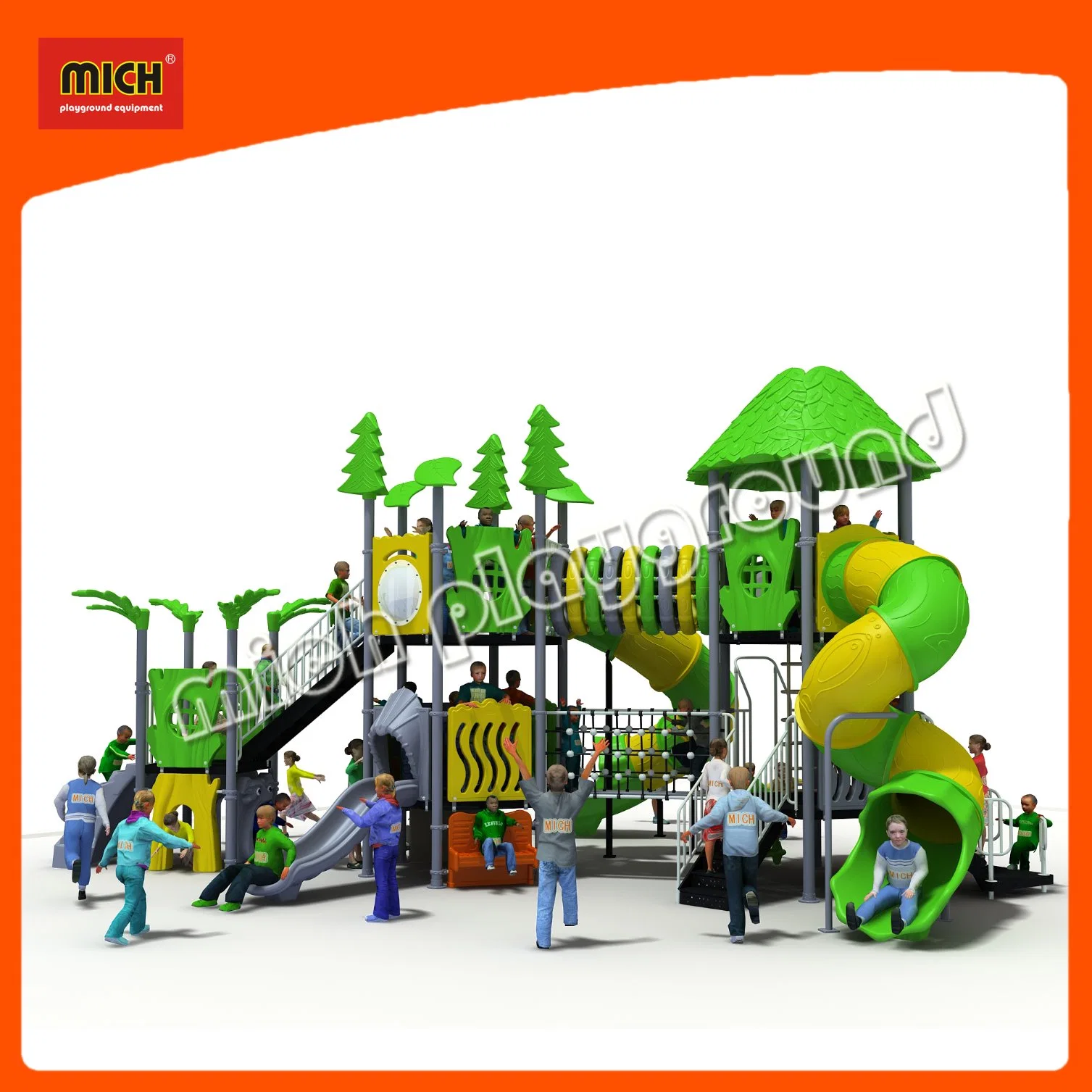 Equipamento do Outdoor Soft Playground Kids Amusement Park