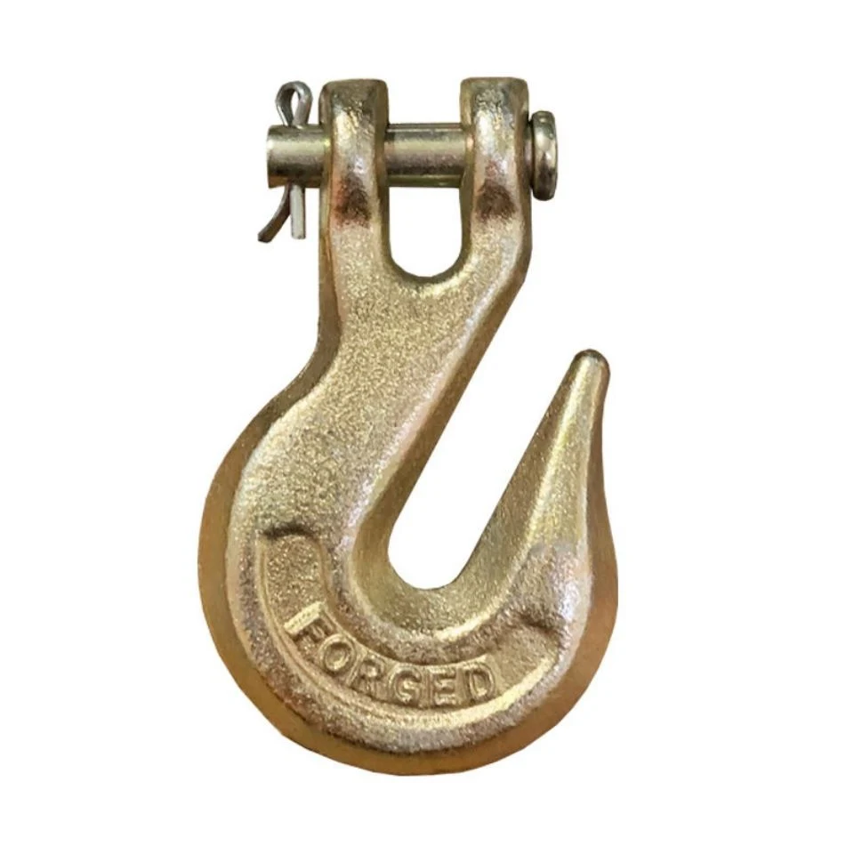 Hardware Rigging Drop Forged Alloy Steel Lifting Eye Hook with Latch