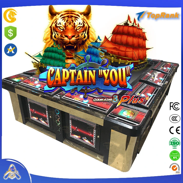 2023 más reciente Popular de monedas operado Arcade 86/100 pulgadas Monitor Ocean Rey 3 más Capitán de tiro Juego de peces