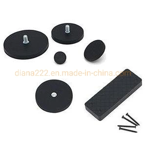 D88mm Rubber Coated Neodymium Magnet/Pot Magnet Rubber Base