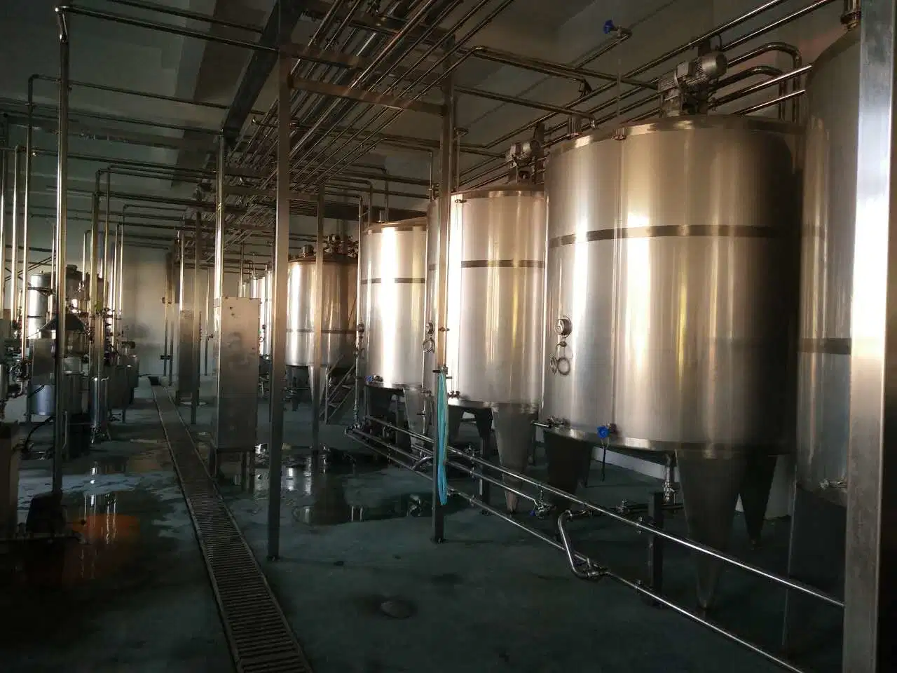 Full Automatic Turnkey Project for Dairy Processing Line
