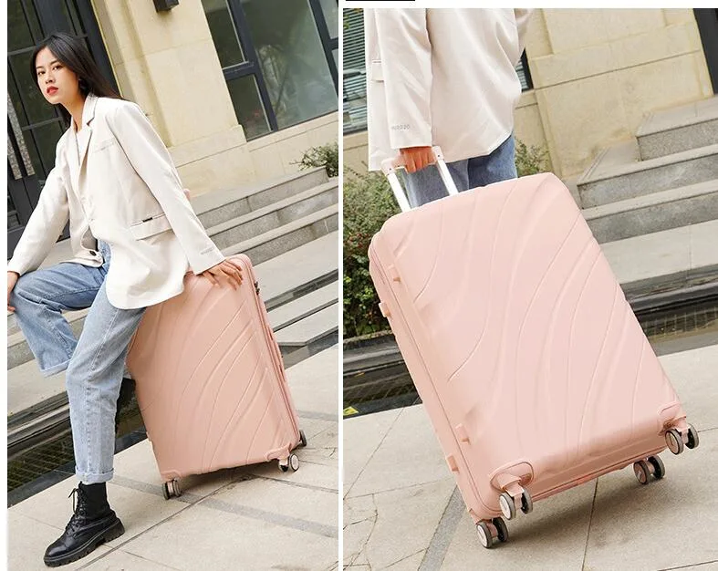 Factory Wholesale/Supplier Suitcase Bags Waterproof Unbreakable PP Luggage Sets for Promotion