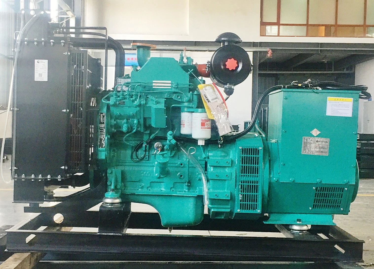 Open Silent Trailer Industrial Diesel Power Generator Powered by Cummins Perkins Deutz Doosan Ricardo Baudouin Engine